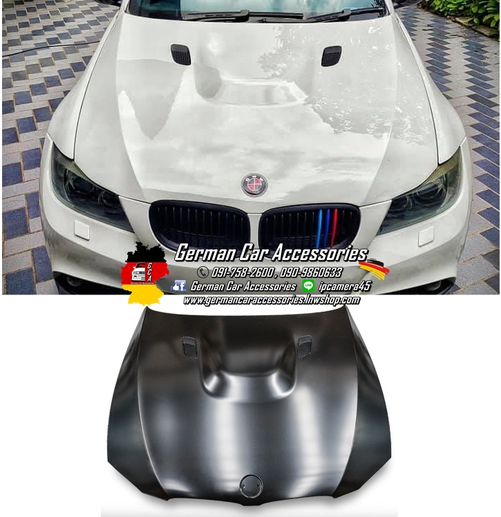ฝากระโปรงหน้าเหล็ก M3 BMW E90 มีตรงรุ่นสำหรับ Pre-LCI หรือ LCI