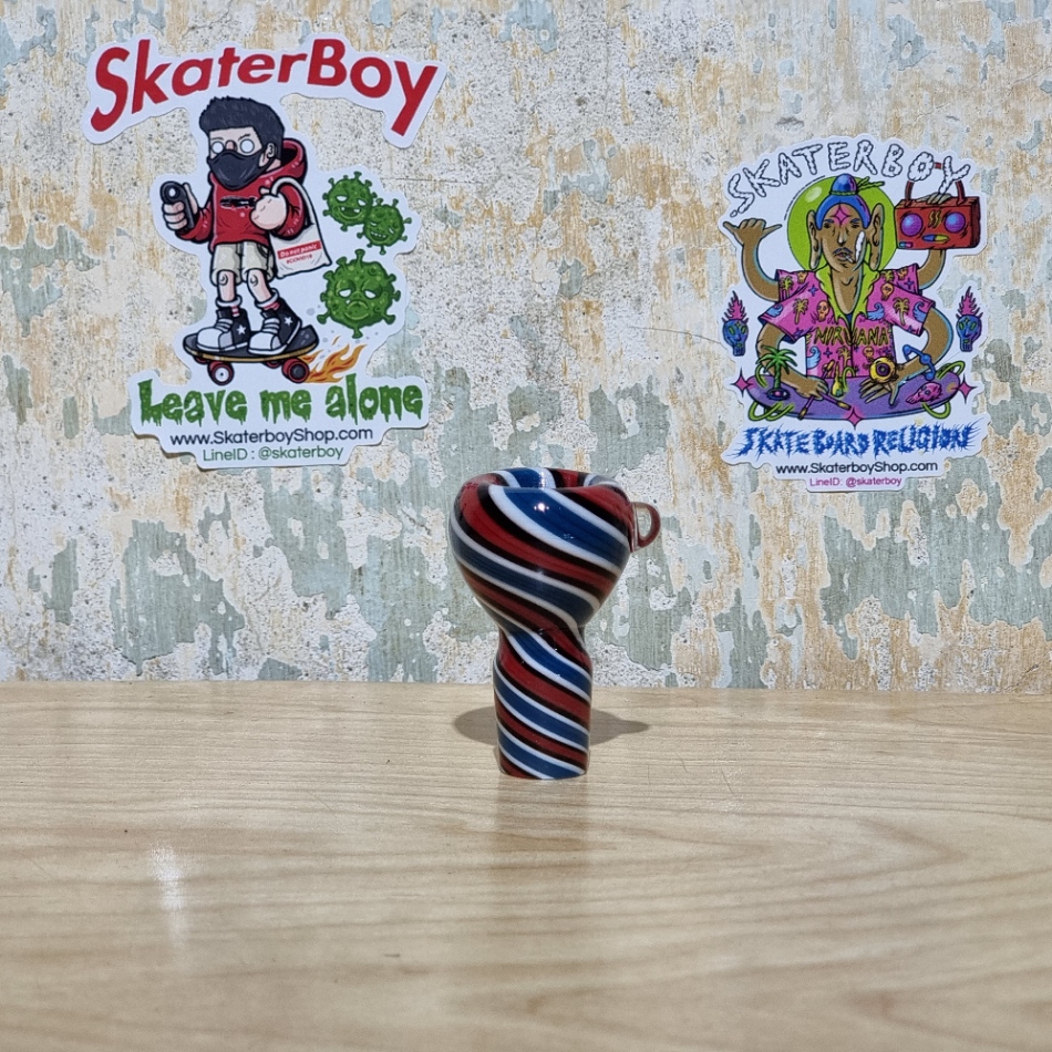 [1005] บัวผัน โจ๋แก้ว ลงสี ขนาด 14mm 18mm limited color