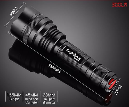 ไฟฉาย Supfire รุ่น C8-XPE (K0310)