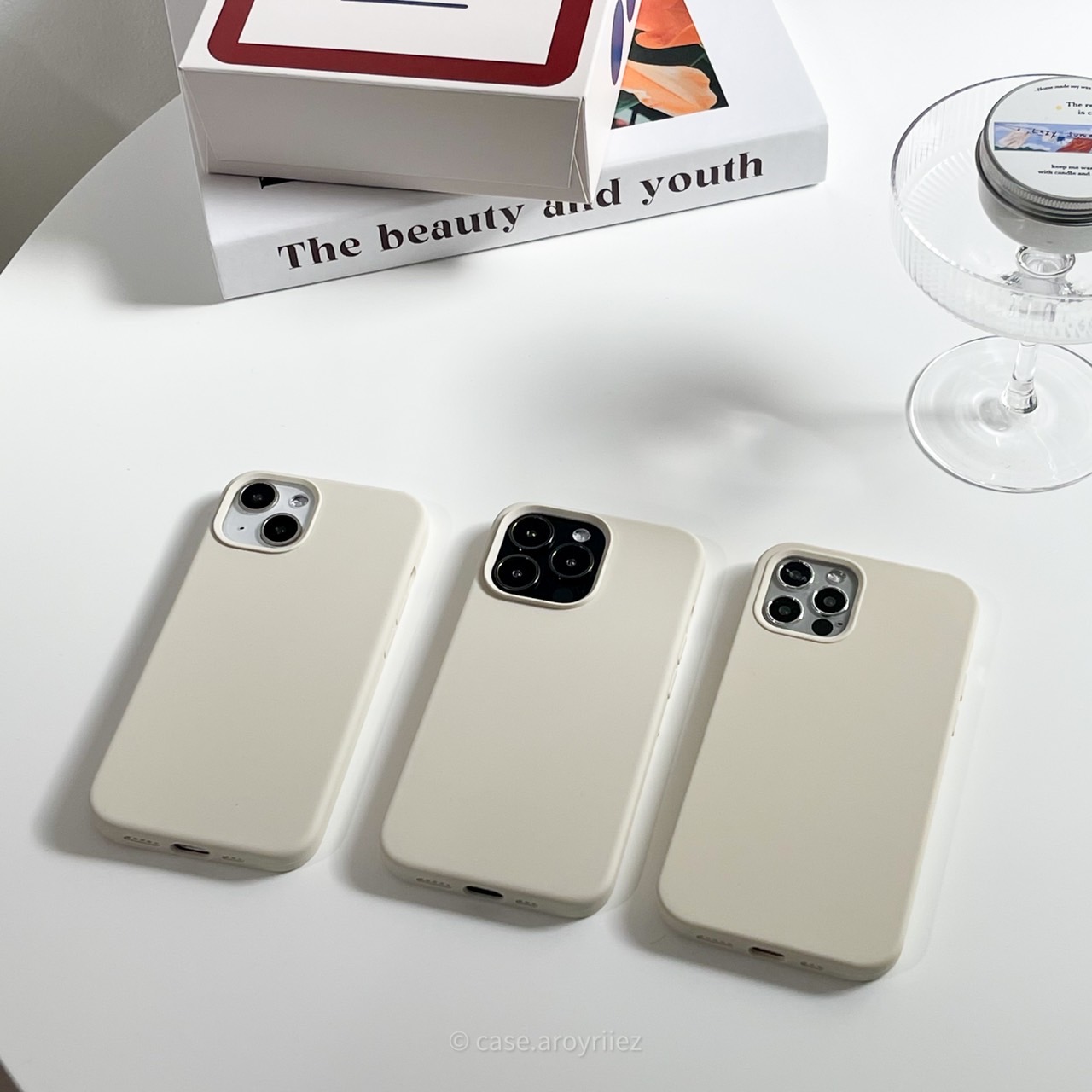 Silicone Case (cream colors) ** สำรองสี 1 สีกันหมด **