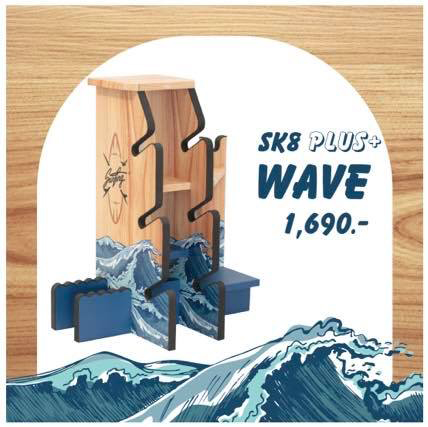 [0102] ชั้นวาง สเก็ตบอร์ด 2-3ชั้น น้ำหนักเบา แข็งแรง นั่งได้ ระวังโดนน้ำ แบบใหม่ ว่างได้เยอะ