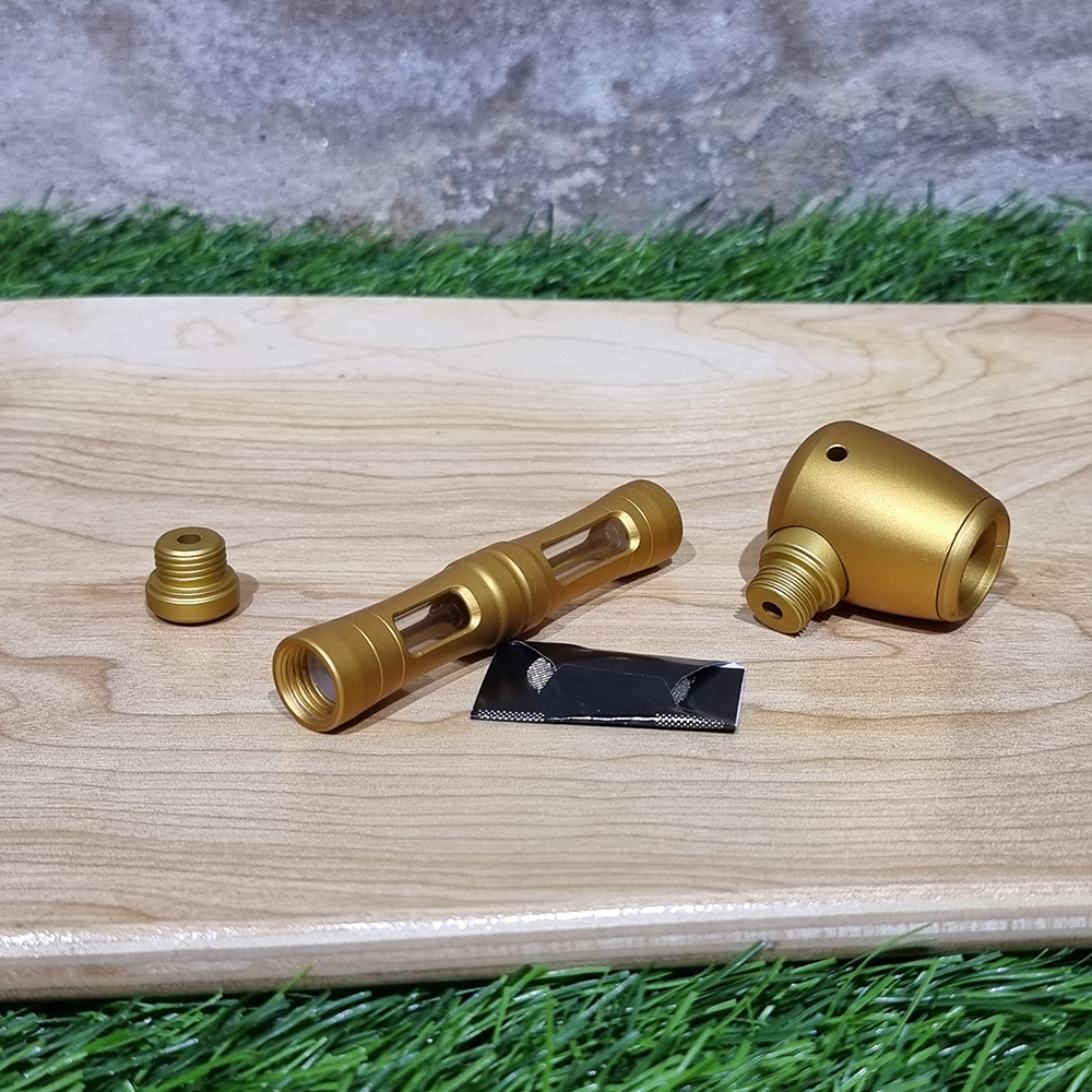 [1006] ท่ออเนกประสงค์ Pipe พกพา มีรูโบ ถอดล้างได้ แถมตะแกรง กรองเถ้า