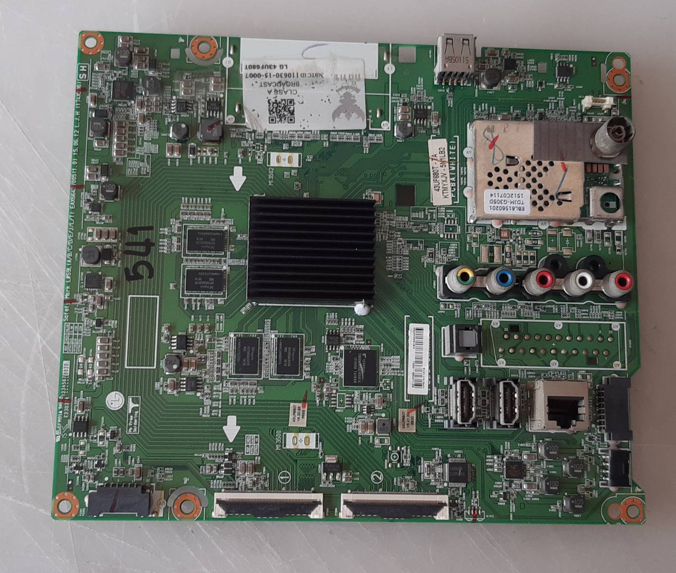 อันที่ 541 LG 43UF680T ซีสเตร็ม EAX66427005 ดีเทสแล้ว