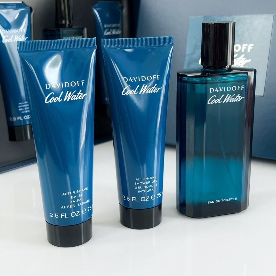 เซ็ทน้ำหอม Davidoff Cool Water EDT For Men Set 3 Items