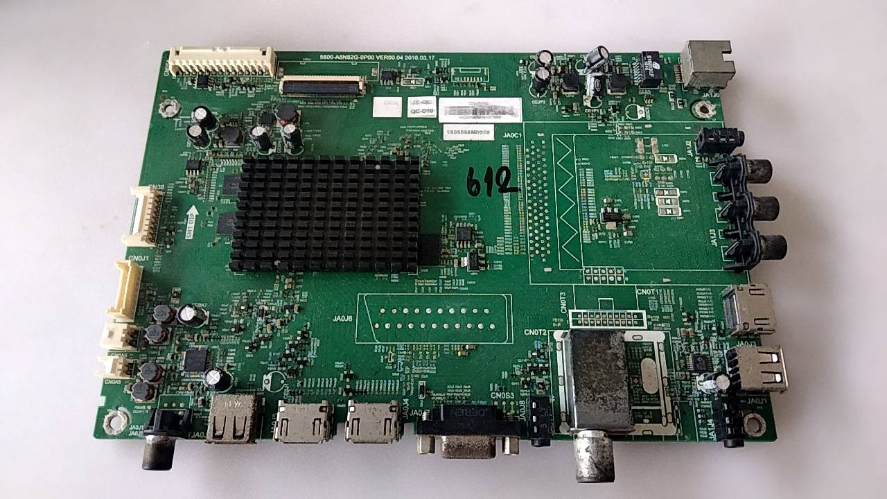 อันที่ 612 TOSHIBA 55L5650VT ซีสเตร็ม 5800-A6N82G-0P00 ดีเทสแล้ว