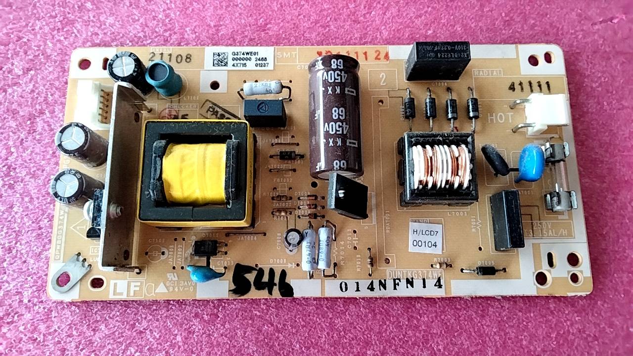 อันที่ 546 SHARP LC-19LE150M ซัฟฟลาย QPWBGG374WJN1 ดีเทสแล้ว