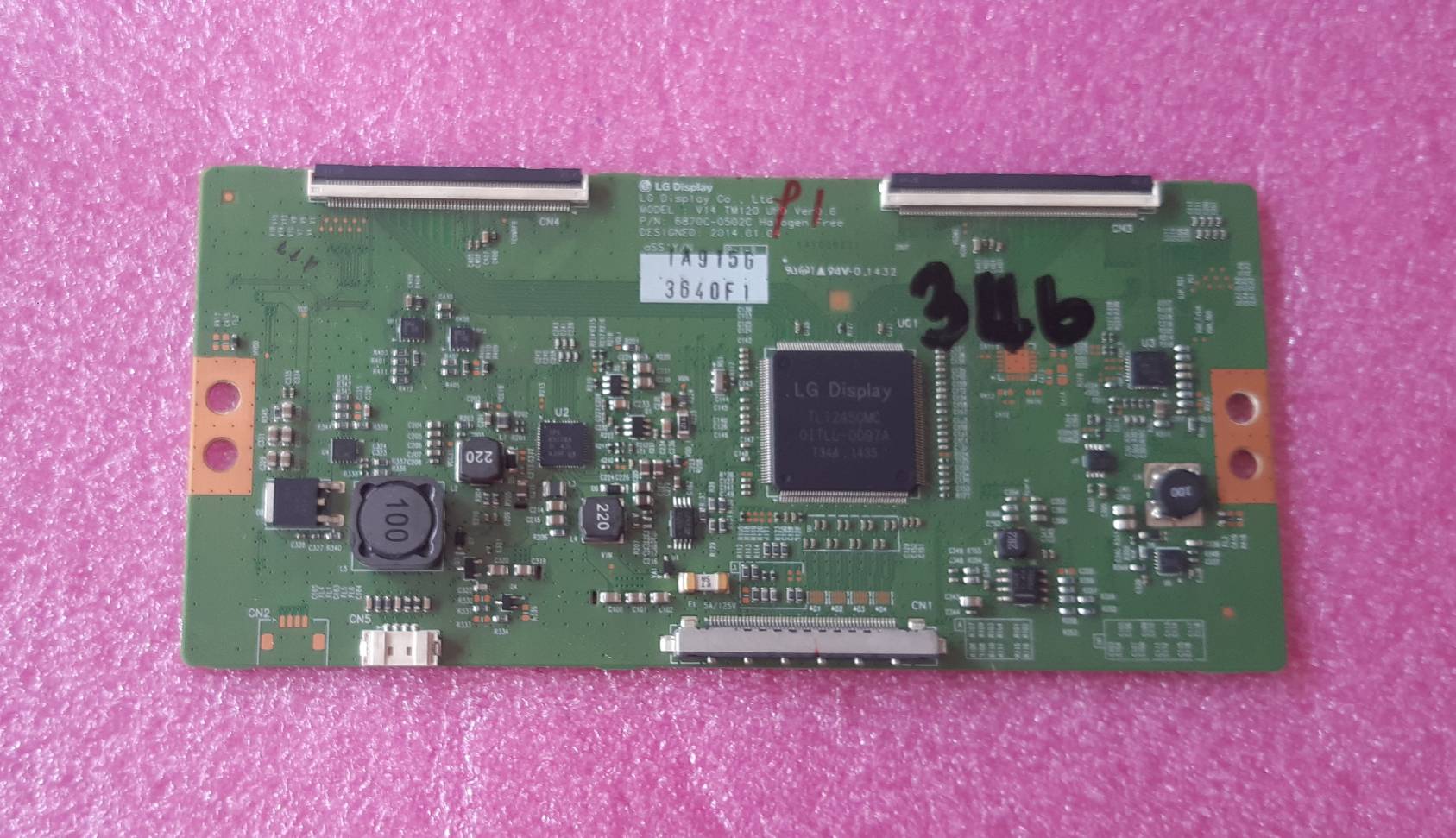 อันที่ 346 LG 42UB820T ทีคอน 6870C-0502C ดีเทสแล้ว