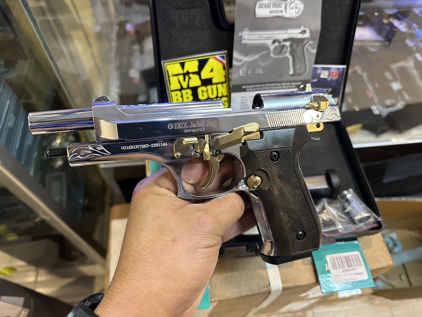 EKOL Jackal Dual เงินเงา ไกรทอง ลายไทย