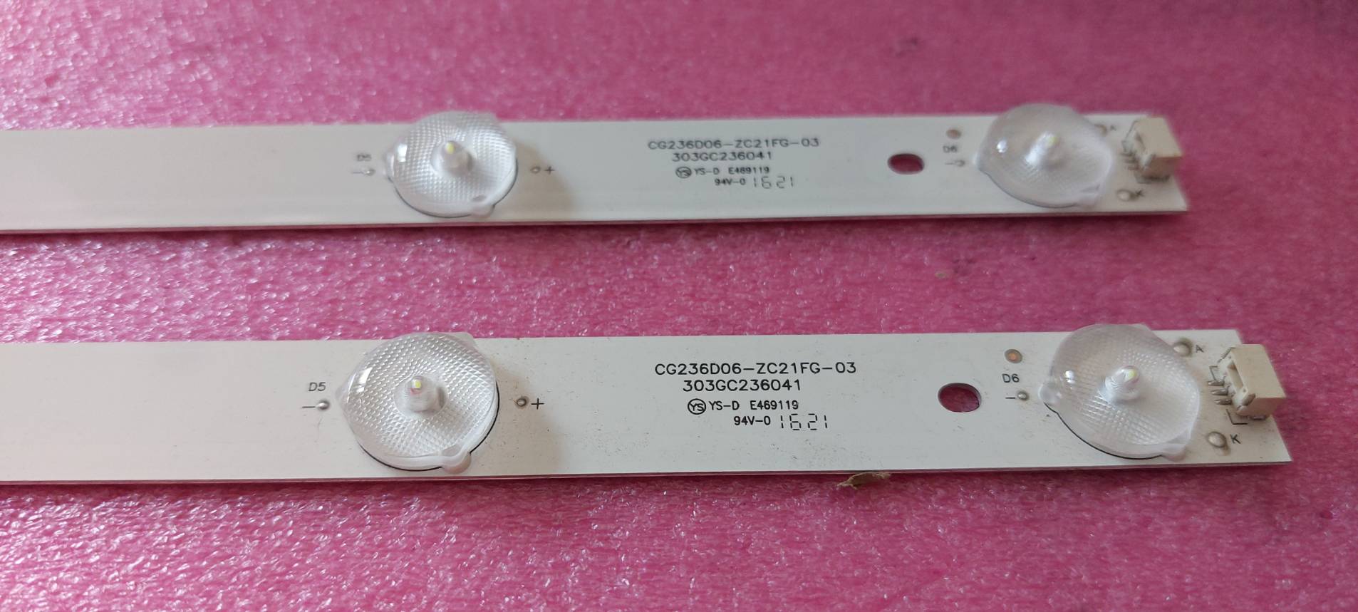 หลอดใหม่อันที่ 259 Aconatic AN-LT2433 GC236D06-ZC14F-03 303GC236031 หลอด6ดวง2แถว
