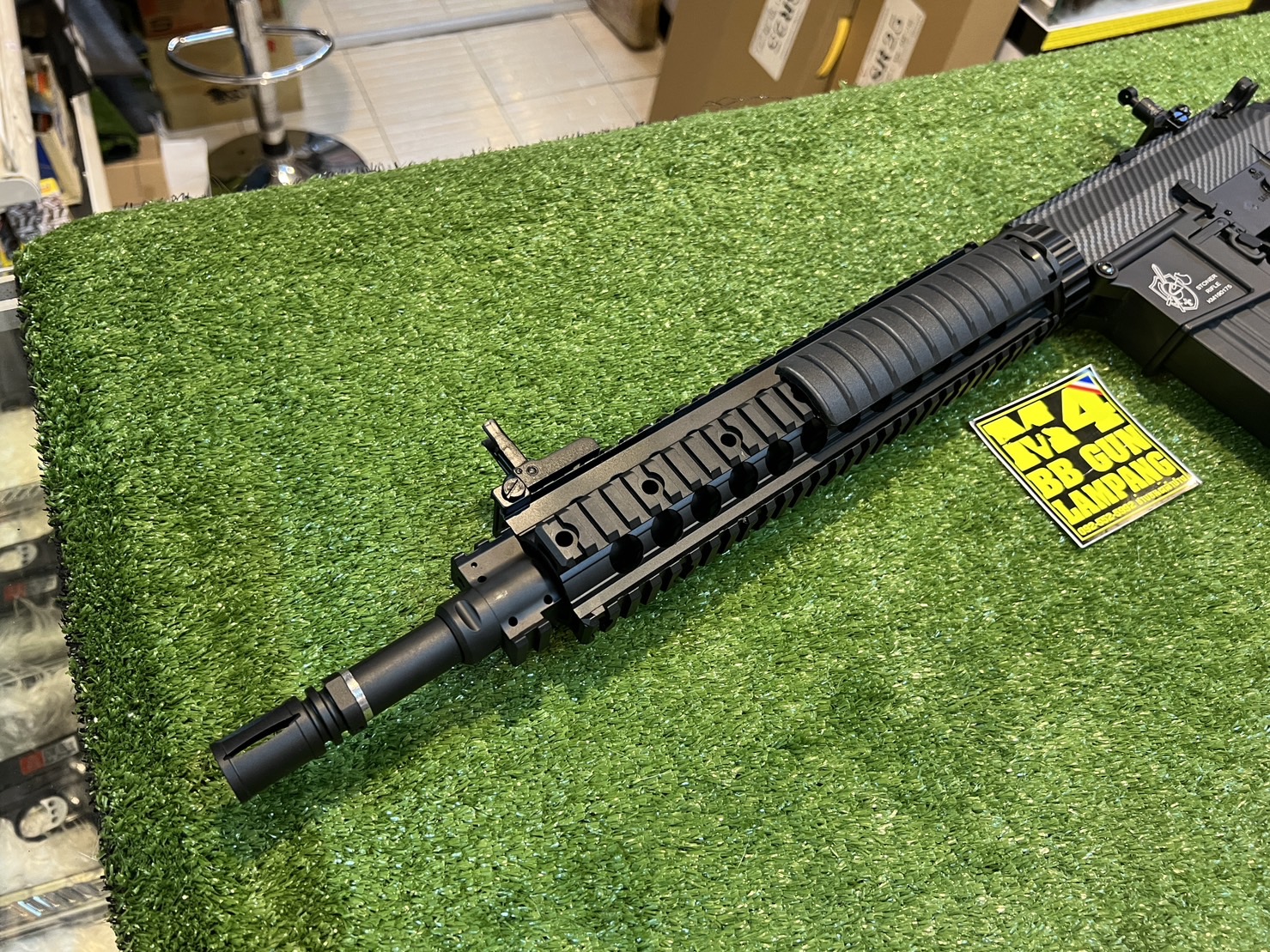 Double Bell 100 KAC SR 25 MK11 MODO Custom AEG