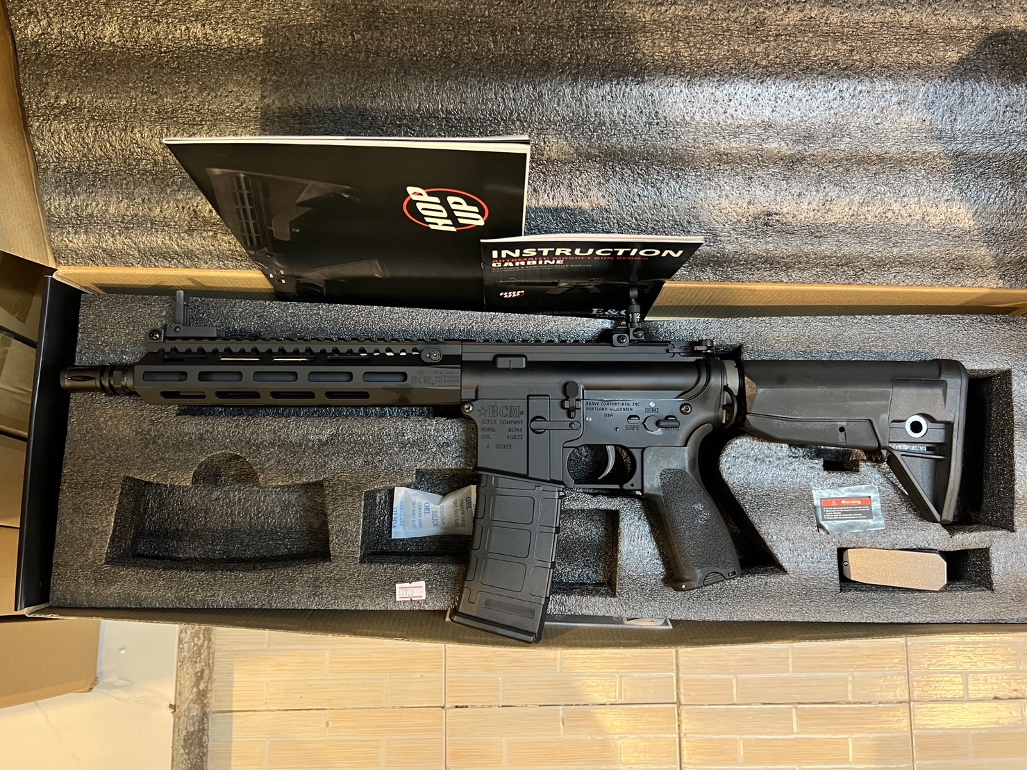 E&C 331 S2 M-BK : F8 TTI BCM M-LOK 9 นิ้ว GEN3