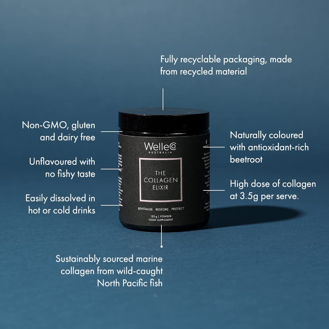 WelleCo Australia The Collagen Elixir 120g 0 กก.