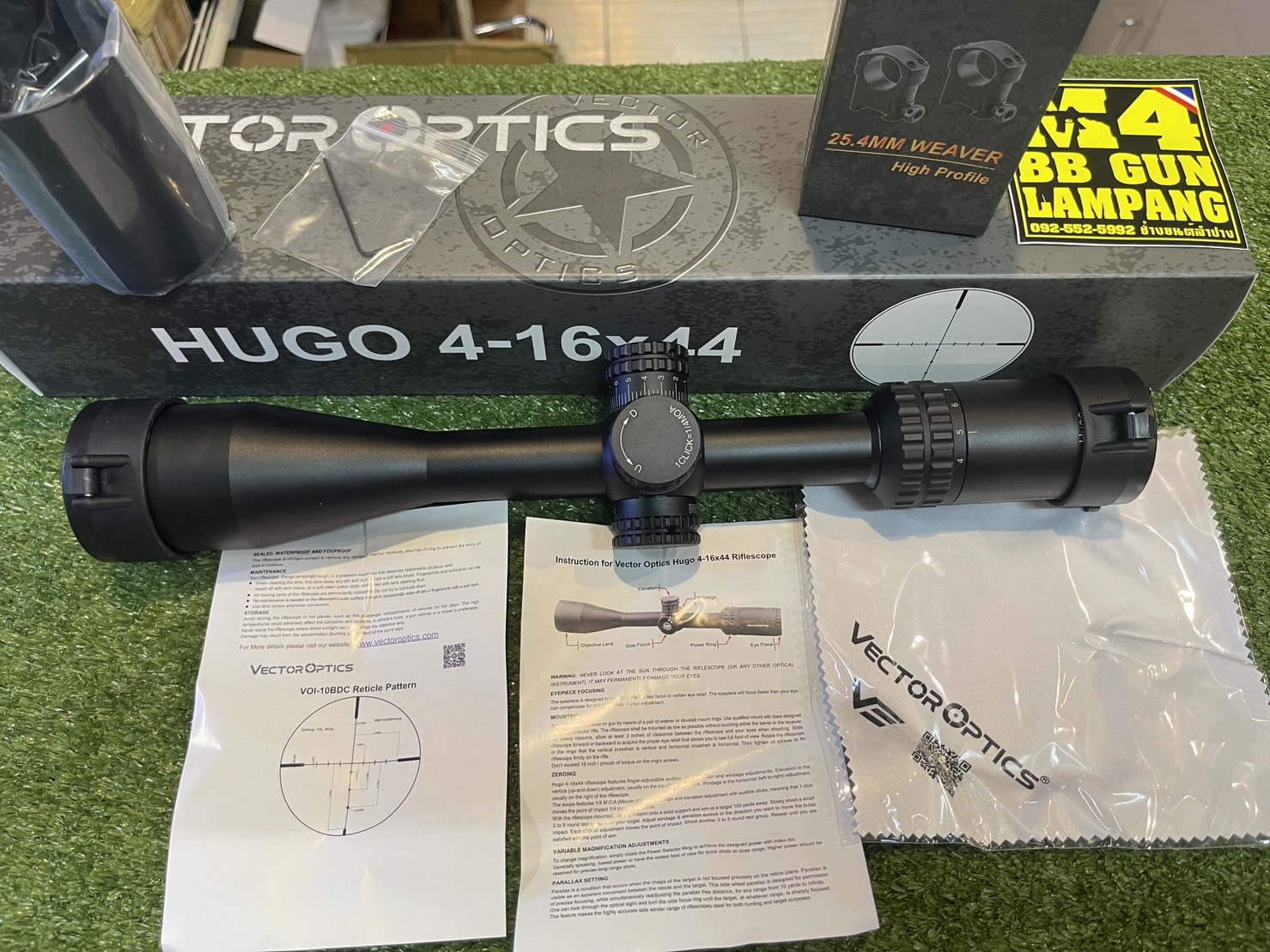 Scope:Vector Optics Hugo 4-16x44SFP