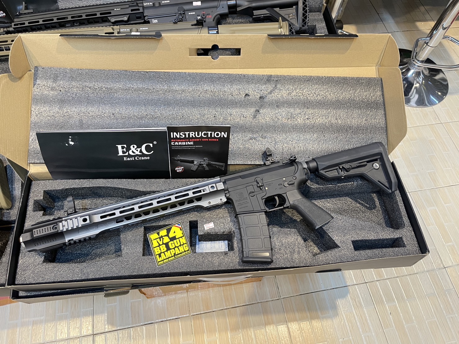 E&C 840 S2 : SAI GRY AR-15 Carbine บอดี้โลหะGen 2