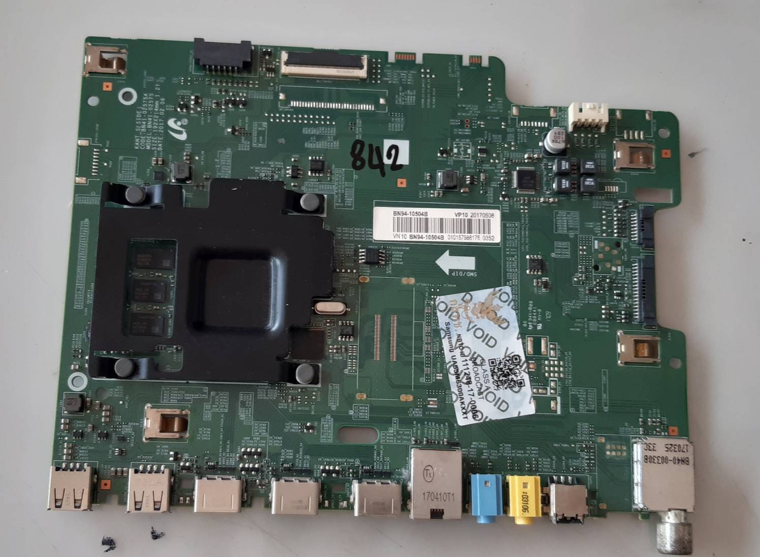 อันที่ 842 Samsung UA55M6300AK ซีสเตร็ม BN41-02575 BN94-10504B ดีเทสแล้ว
