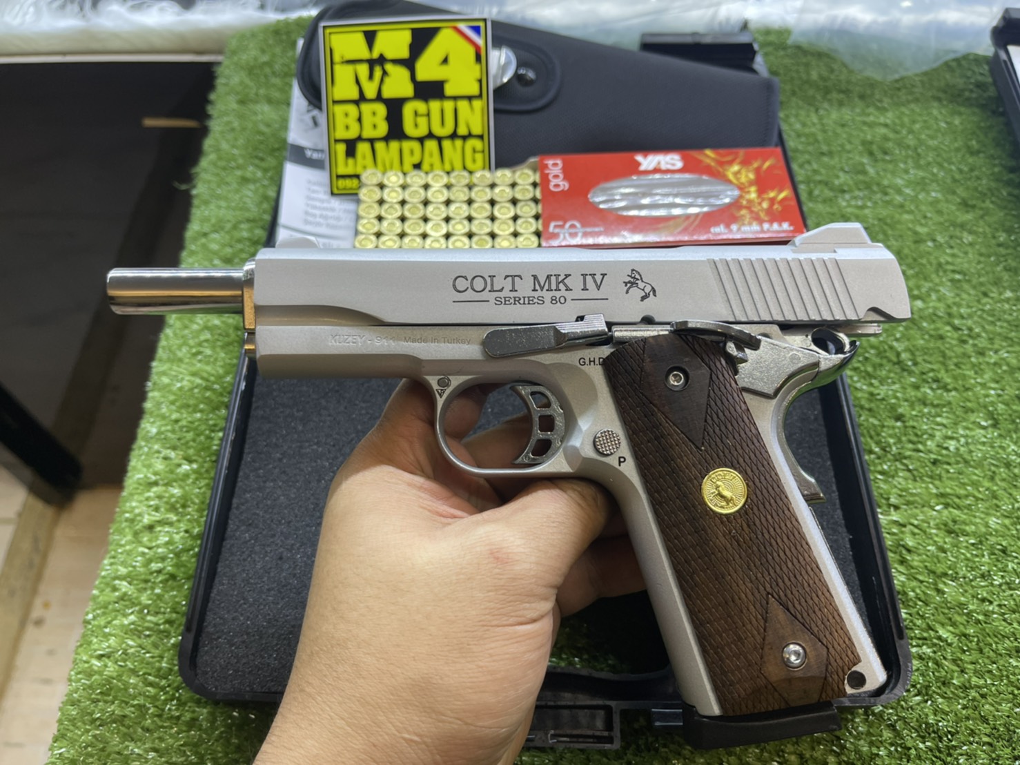 KUZEY M1911 ลาย Series 80 ลำกล้อง 5"ซาติน