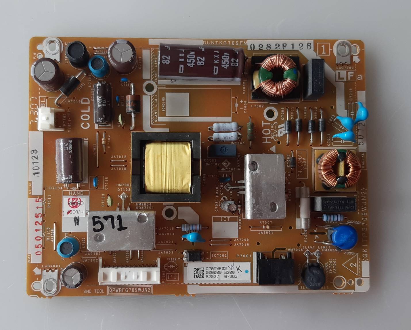 อันที่ 571 SHARP LC-32LE280X ซัฟฟลาย QKITPG709WJN1 ดีเทสแล้ว