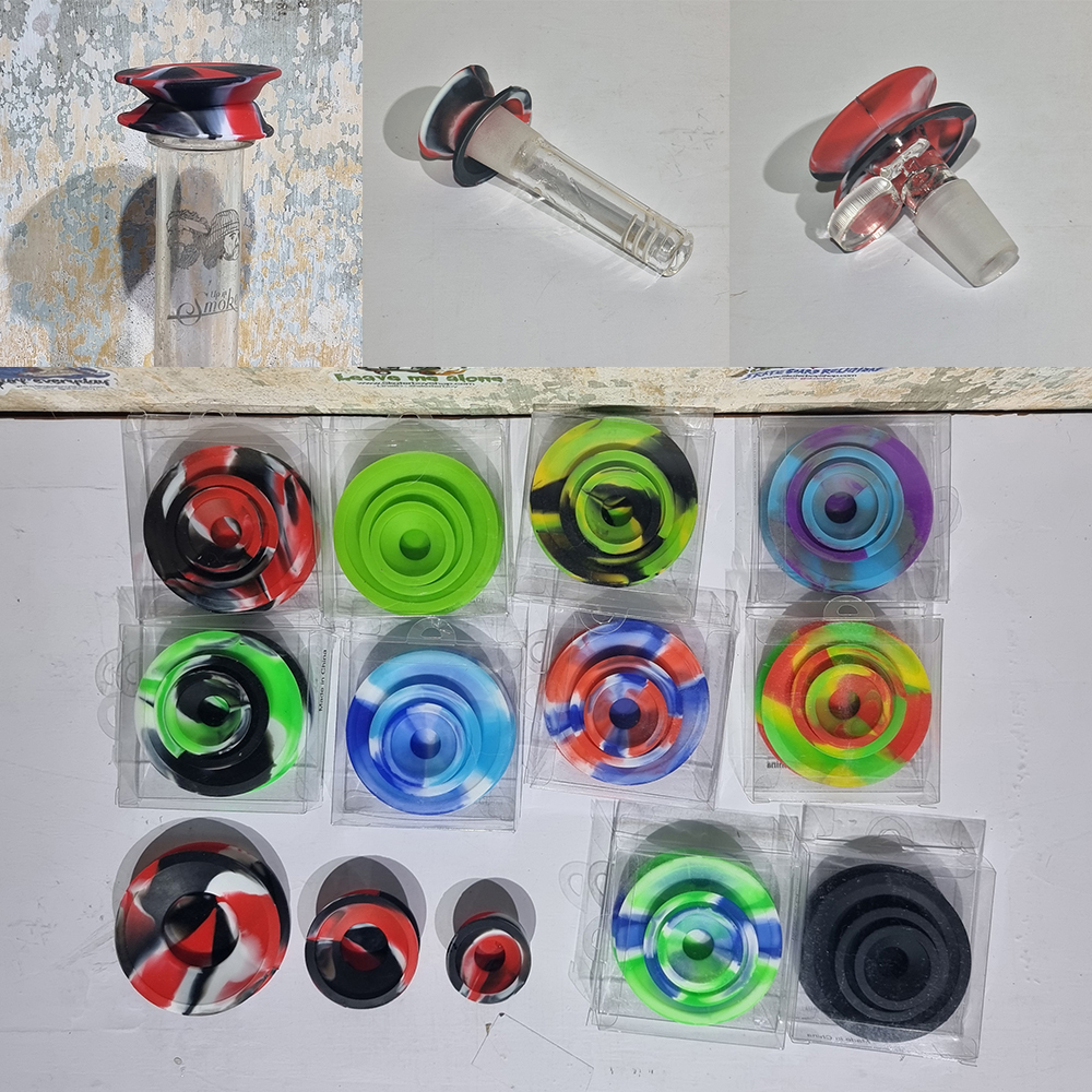 [1007] silicone ยางครอบปากขวด กันน้ำเข้า ออก สำหรับทำความสะอาด ขวดแก้ว 3 ขนาด 72, 47, 35cm