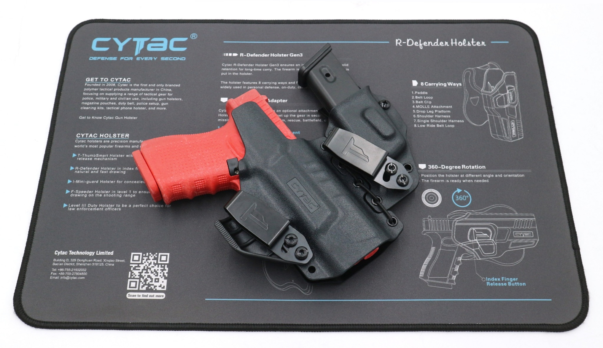 CYTAC ซองพกใน K-Master รุ่น G19/G17 ( Gen 1-5 ) (K0850)