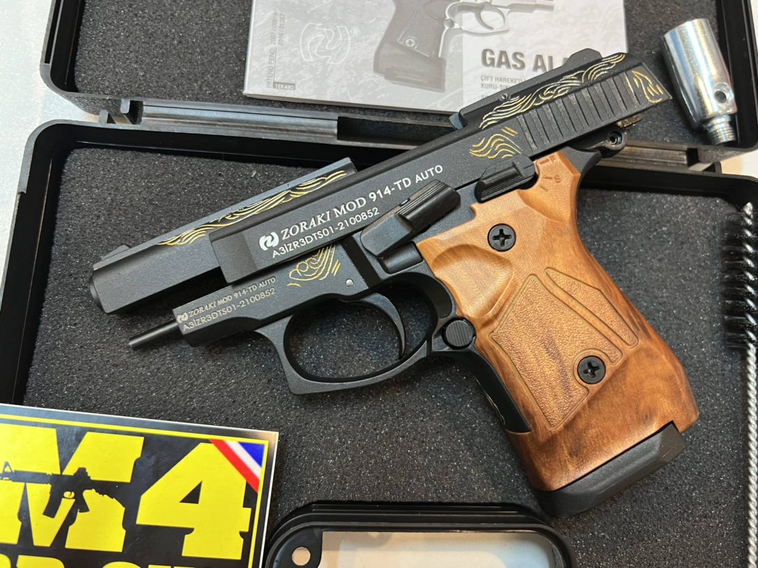 ZORAKI 914 AUTO ดำ-ลายไทย