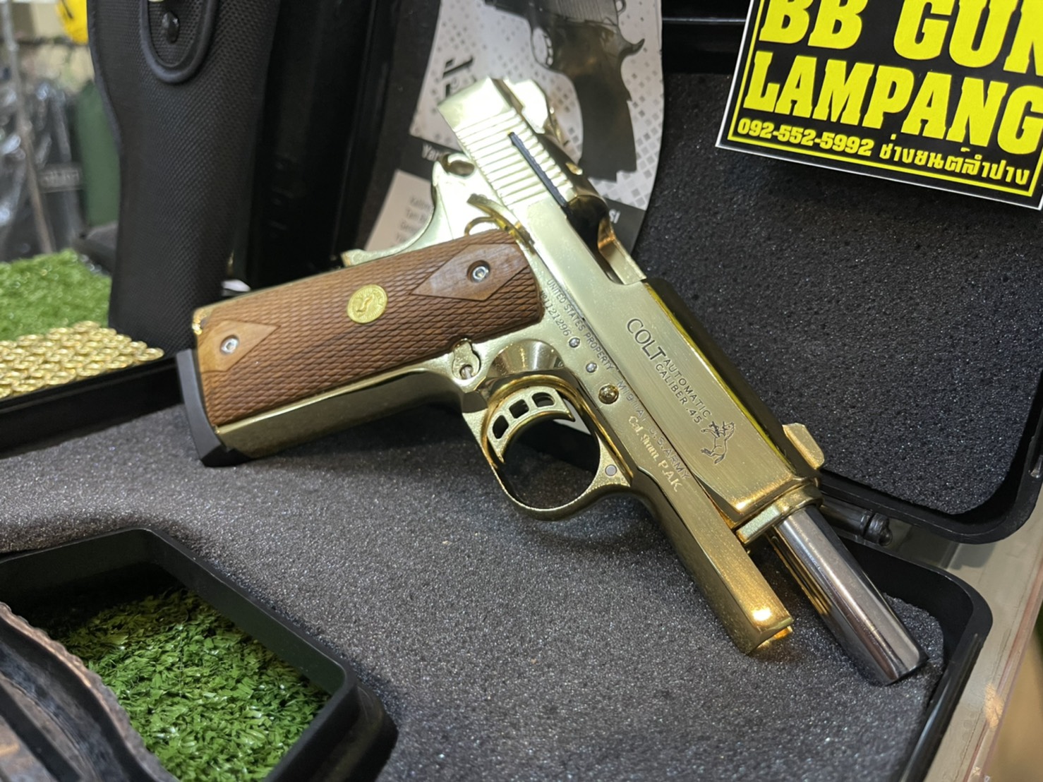 KUZEY M1911 ลาย Series 70 ลำกล้อง 4" ทอง