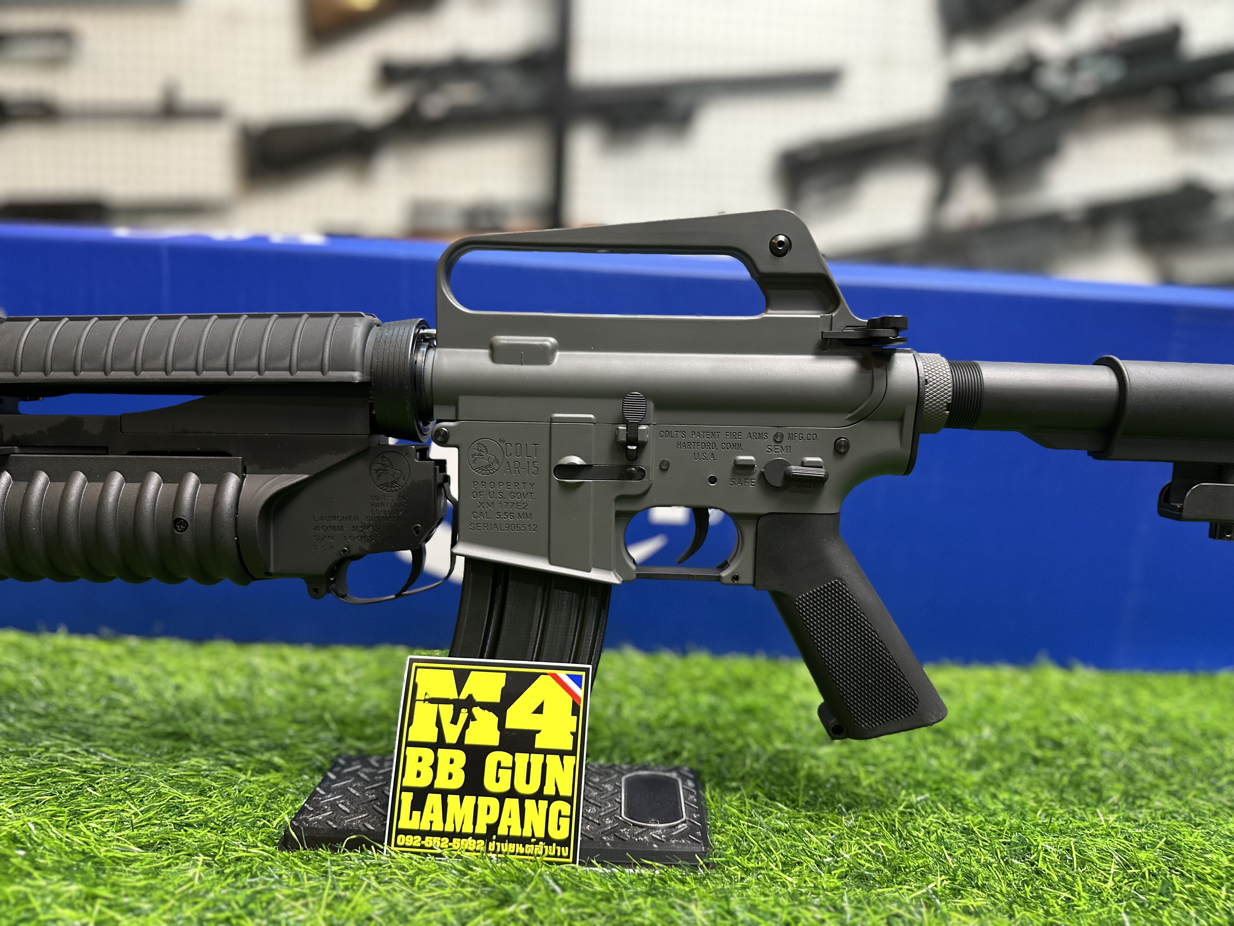 E&C x Cybergun 704 s4 GRY XM177E2 + M203