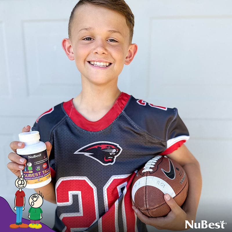 NuBest Tall 10+, Powerful Growth for Kids & Teens (10+), Milk Drinkers, 60 Capsules 0 กก.