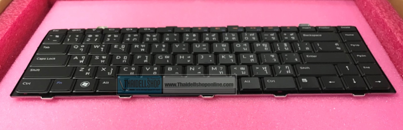 Keyboard T/E Dell XPS 14 L401x XPS 15 L501X, Dell Studio 1450,1457,1458 (Original Dell) ไม่มีไฟ