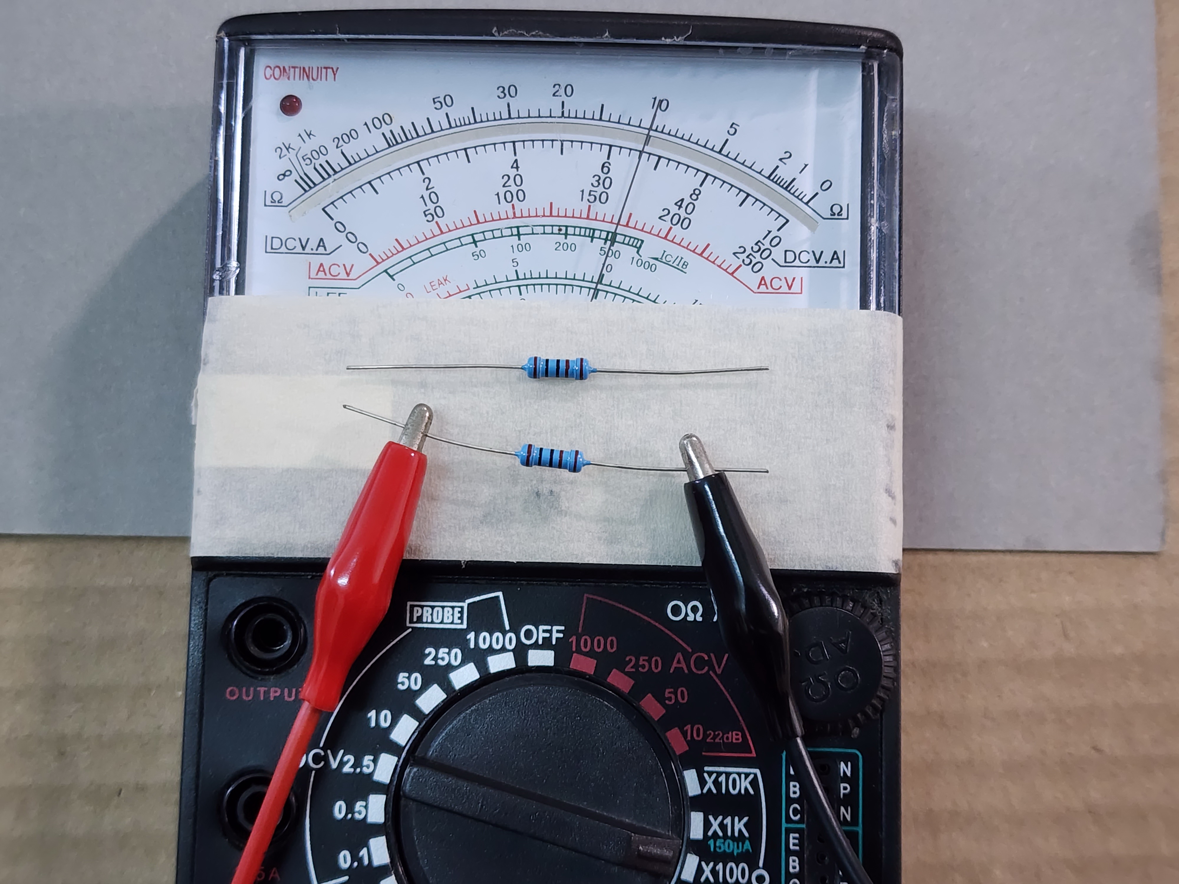 ตัวต้านทาน 1K Ohm ±1% 5 แถบสี