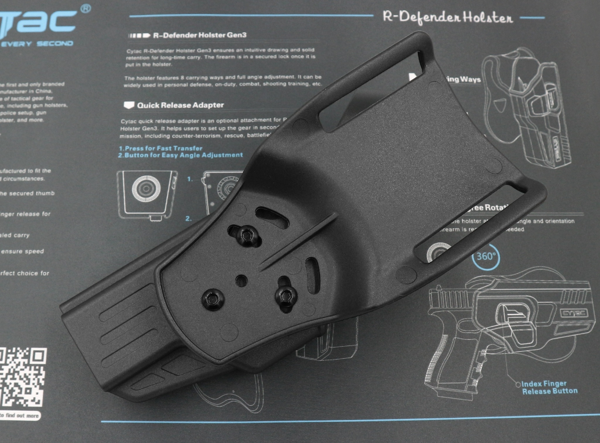ซองปืน G17 / G19 LEVEL 3 (K01250)