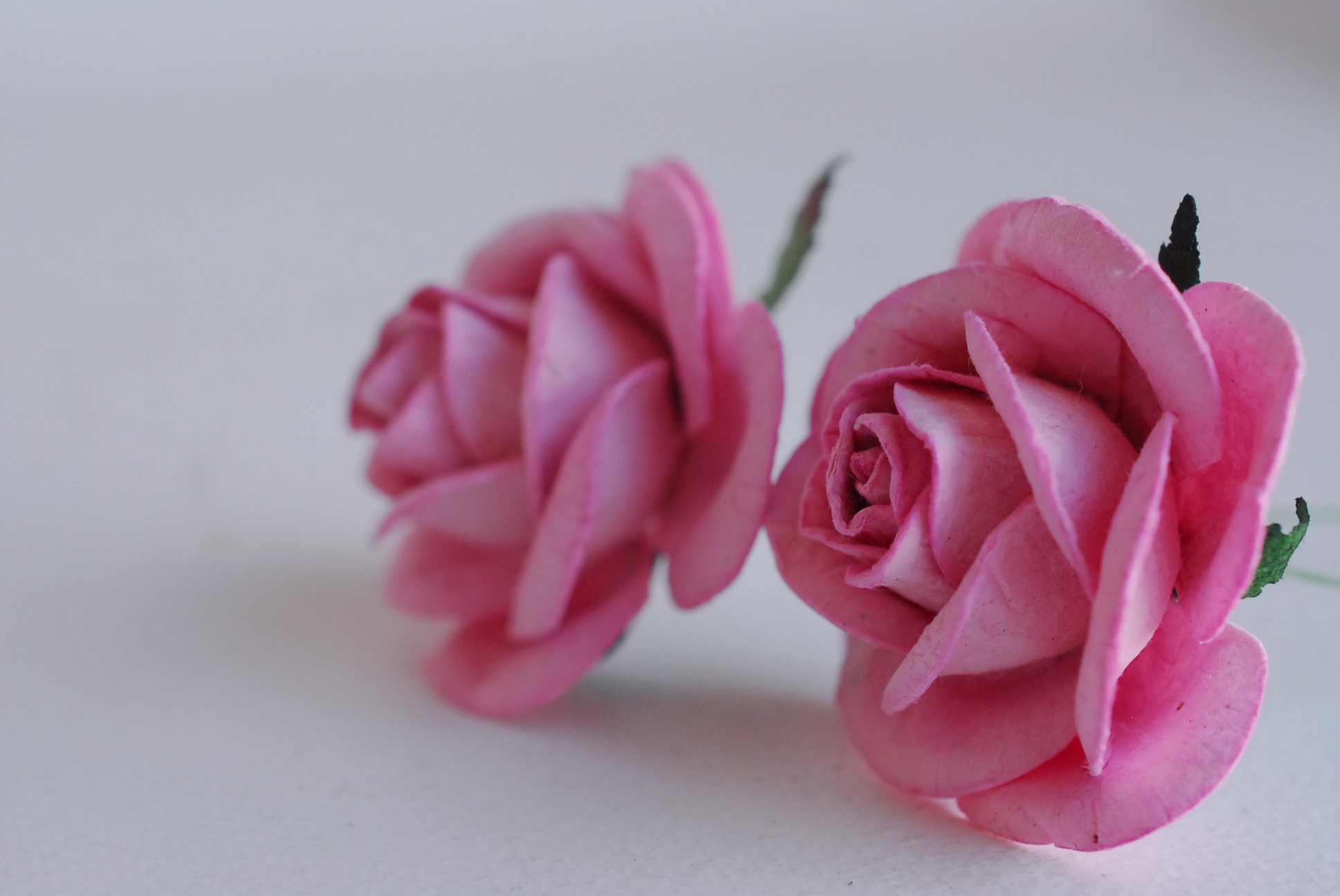 ดอกไม้กระดาษสา ดอกไม้กุหลาบกระดาษ ดอกไม้ประดิษฐ์ งานแต่งงาน ตกแต่งของชำร่วย, งานแต่งงาน สีชมพู ขนา่ด 4.5 cm., Paper flower,20 Pieces mulberry rose, 4.5 cm. pink color.