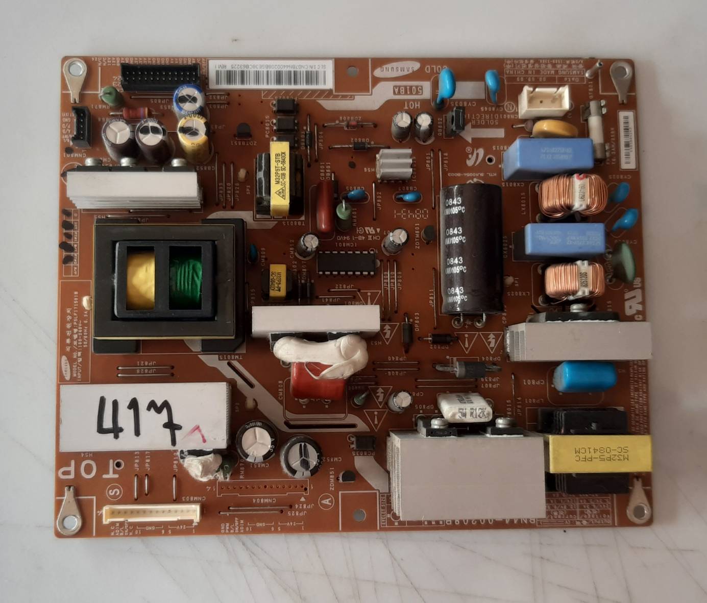 อันที่ 417 Samsung LA26A450 ซัฟฟลาย BN44-00208B ดีเทสแล้ว ขาย 650 บาท
