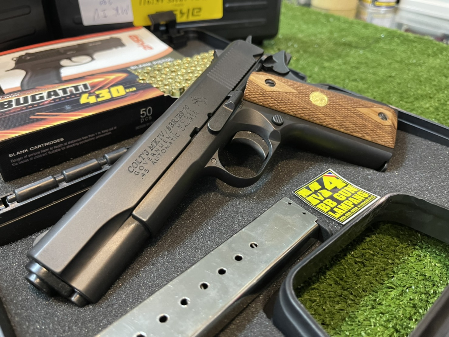 AKSA COLT 1911 ลาย Series 70 สีดำ