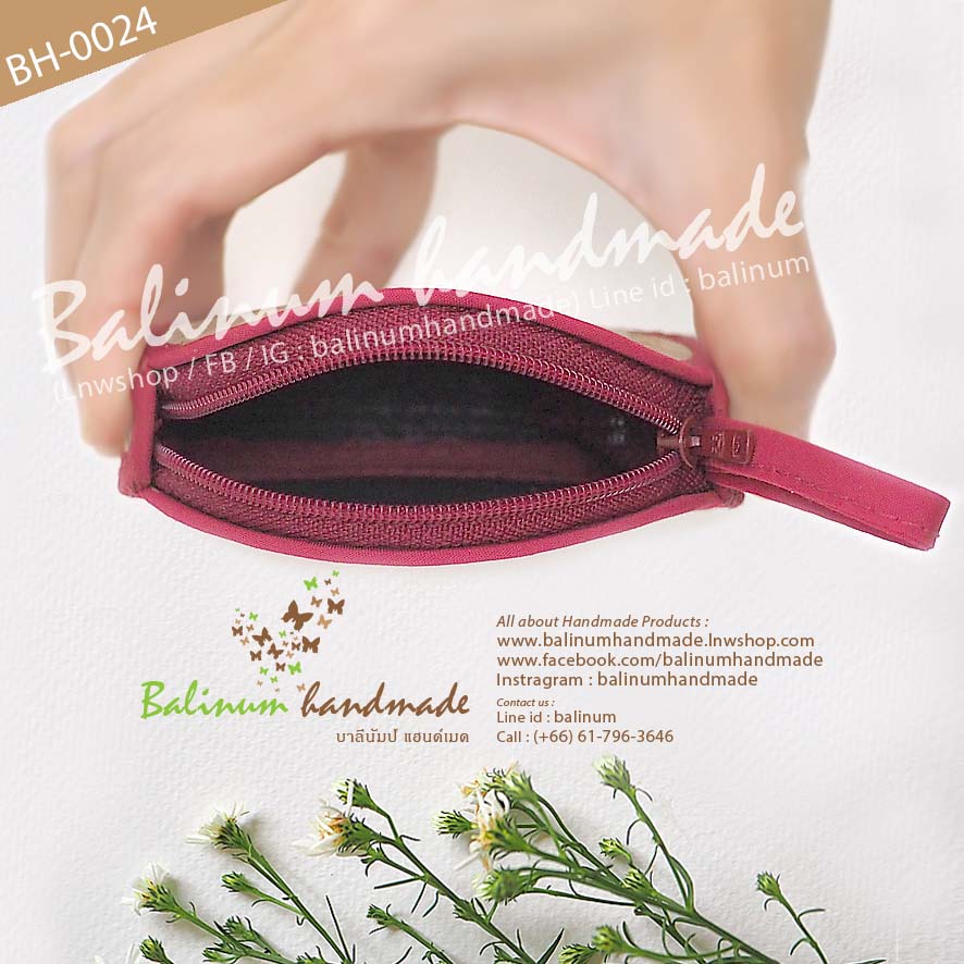 Thailand Bamboo Purse Coin Handicraft Key Holder Wallet Handmade Bag กระเป๋าแฮนด์เมด ทำจากไม้ไผ่สาน งานทำมือ บุผ้าสีดำด้านใน เป็นแบบซิปเปิดปิดใช้งานง่าย สามารถเป็นกระเป๋าอเนกประสงค์ก็ได้ อาทิเช่น ใส่เงิน เหรียญ แบงค์ กุญแจ หูฟัง ฯลฯ ธรรมชาติ (Natural)