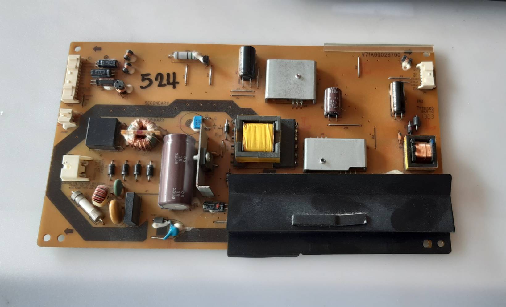 อันที่ 524 TOSHIBA 32P1300VT ซัฟฟลาย V71A00028700 ดีเทสแล้ว