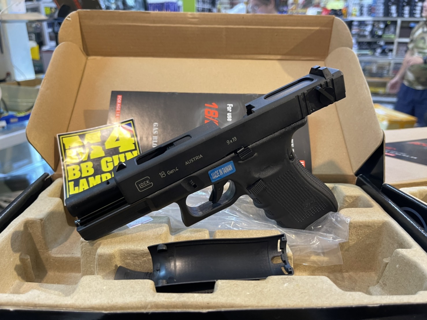 WE Glock18 Gen4 (Full Auto) – สีดำ