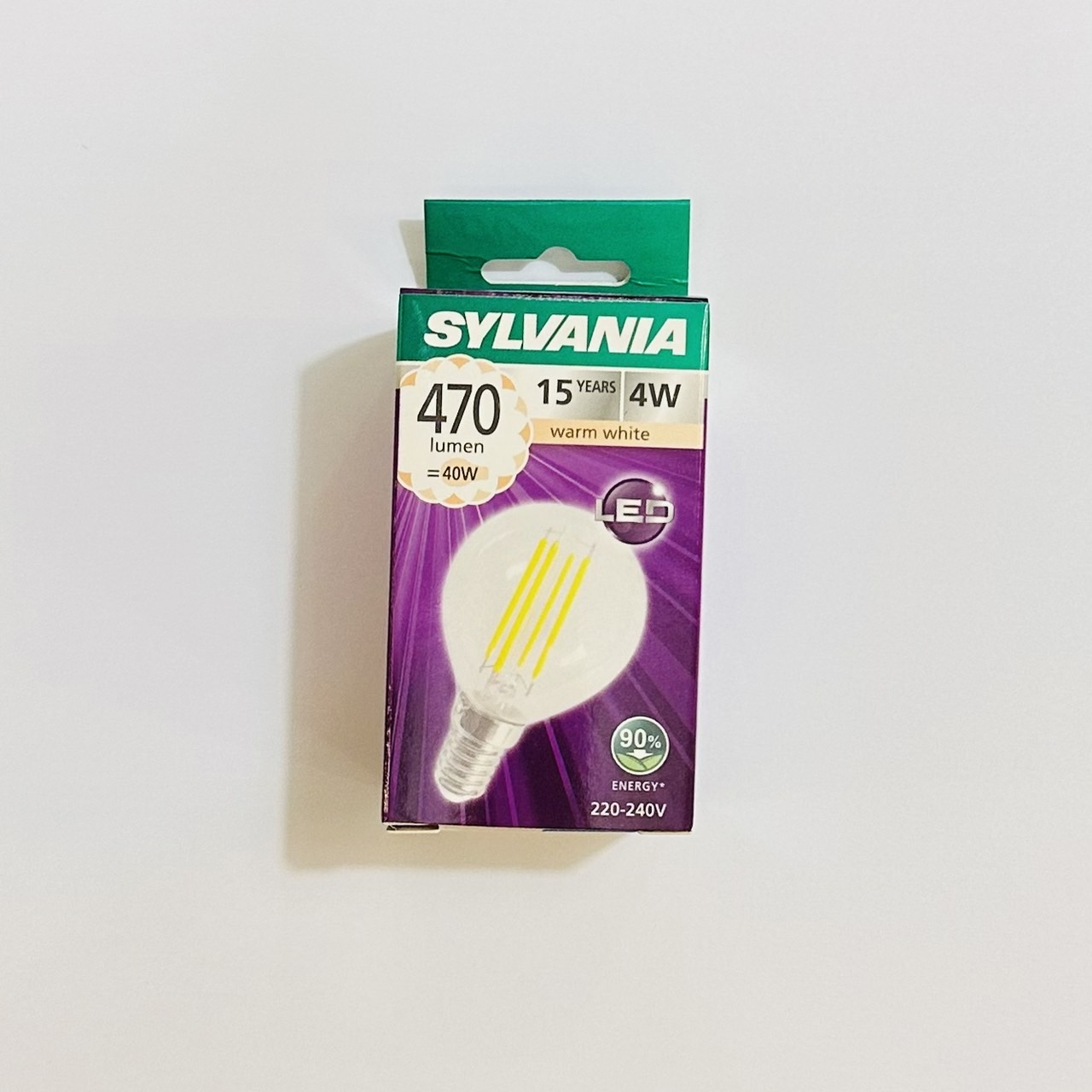 SYLVANIA หลอดไฟ รุ่น ToLEDo FIRA Ball 4W E14 แสงวอร์มไวท์