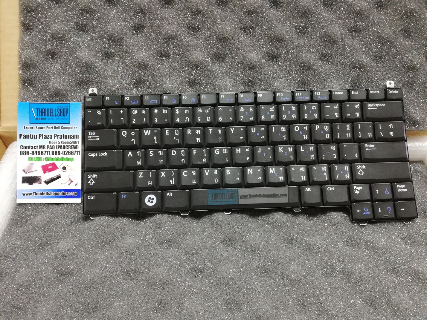 Keyboard Dell Latitude E4200 Thai/Eng (Part: Y247D) ของแท้จาก Dell