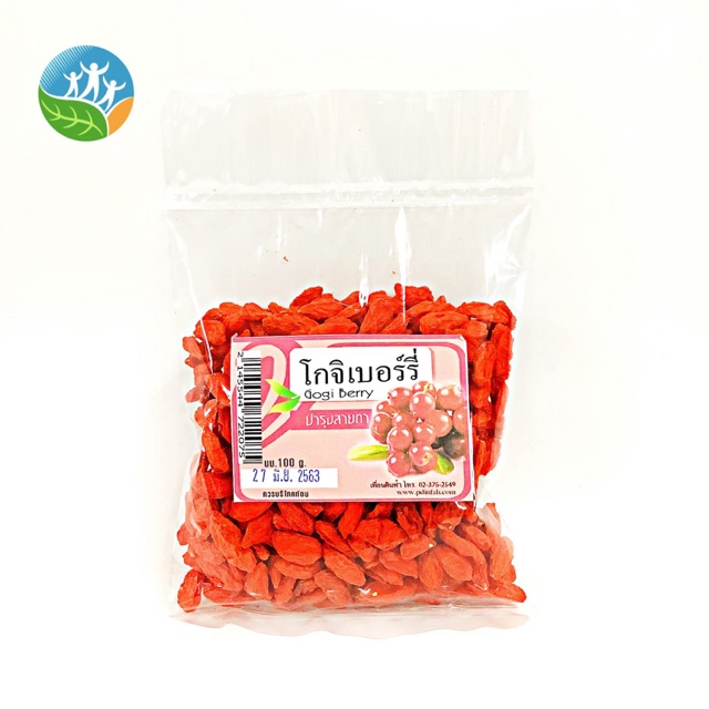 [วังไพรพฤกษา] โกจิเบอร์รี่ (เก๋ากี้) 100g."เจ"
