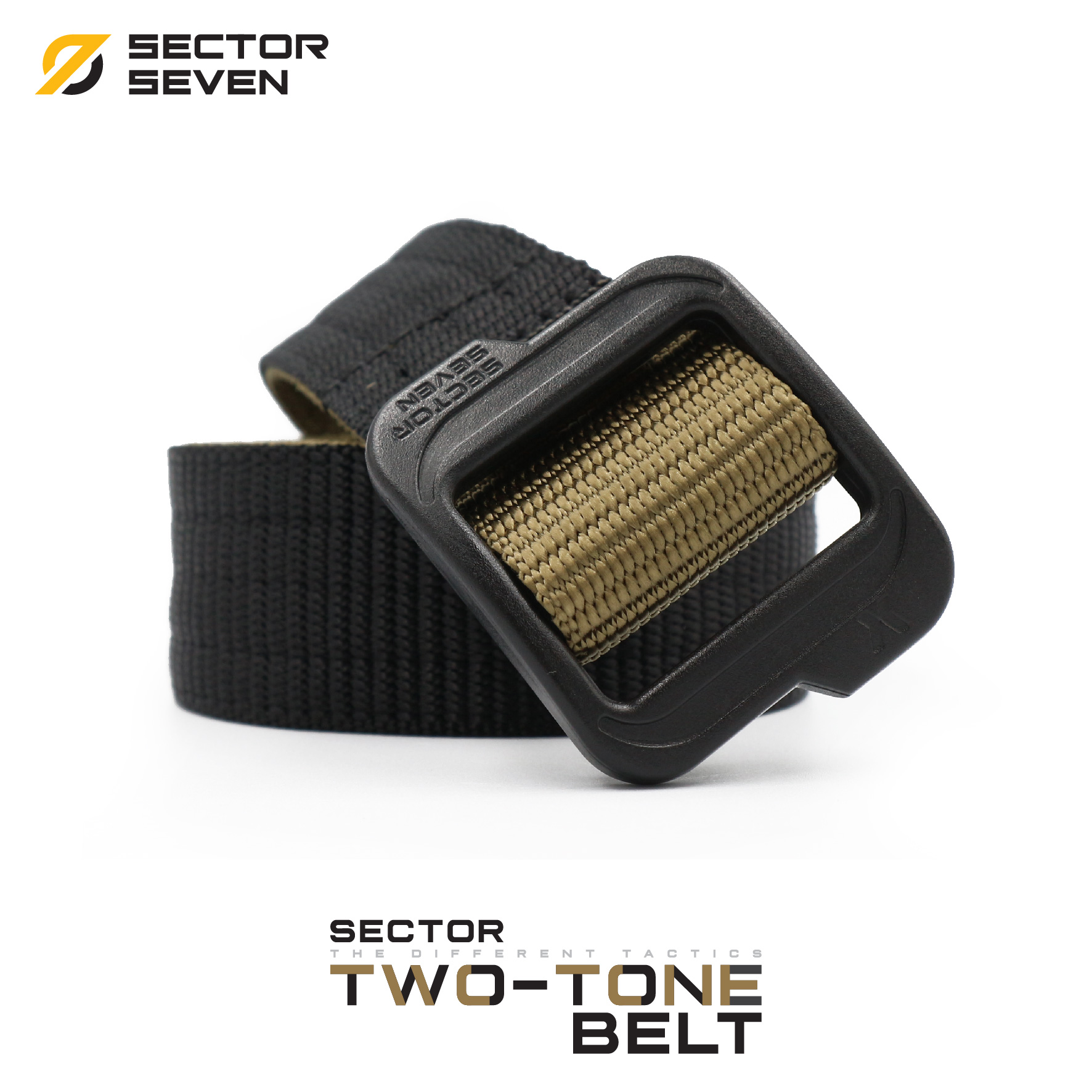 เข็มขัด SECTOR SEVEN ทูโทน (หัวสีดำ)/(ของแท้ ) (K0160)