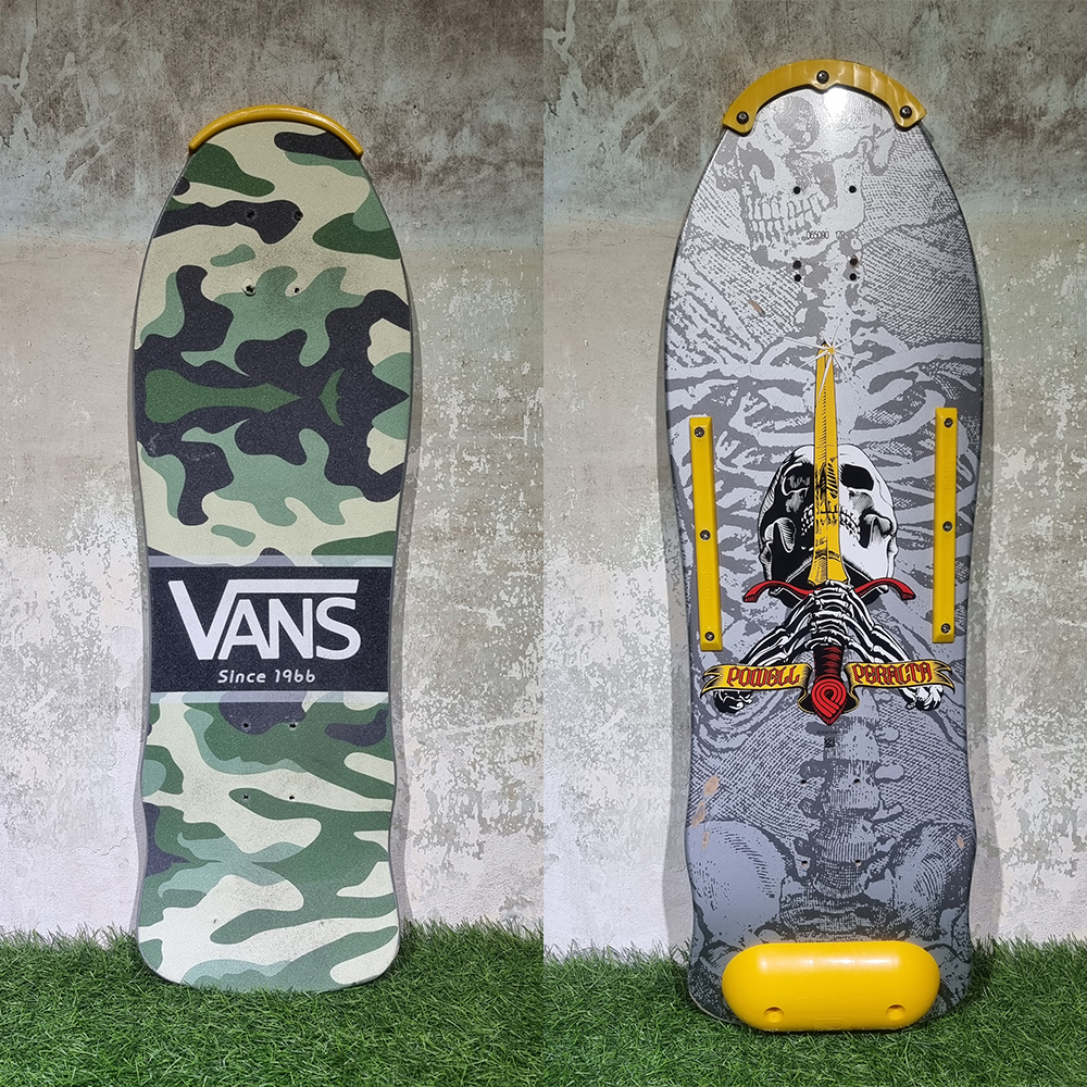 [0301][US][มือสอง]แผ่นสเก็ตบอร์ด carver powell peralta สาย custom surf skate, street, cruiser skateboard