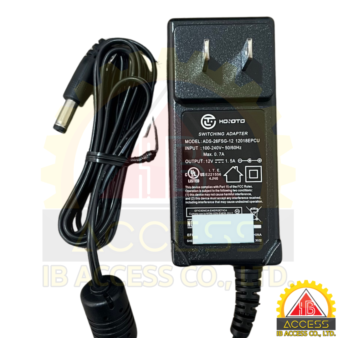 Switching Adapter 12V 1.5A
