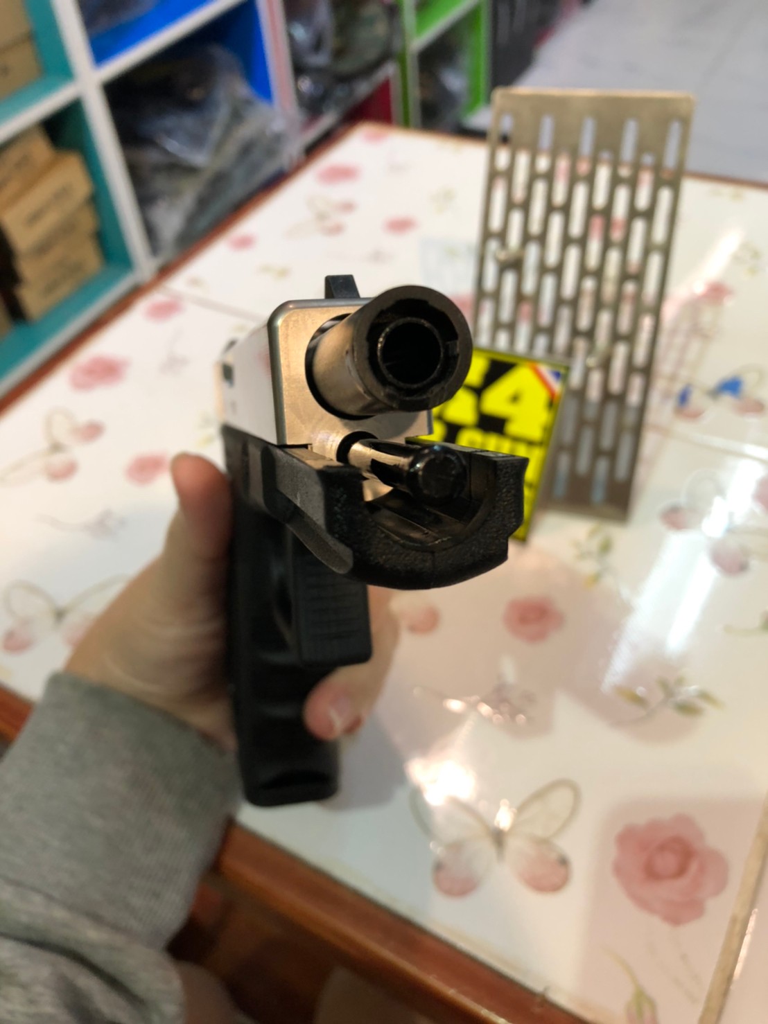 WE G18C Glock18C GEN3 Full Auto สีเงิน