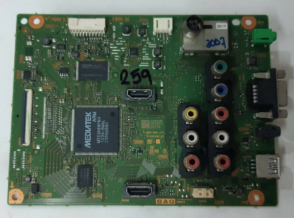 อันที่ 259 SONY 32BX35A ซีสเตร็ม 1-885-300-12 ดีเทสแล้ว