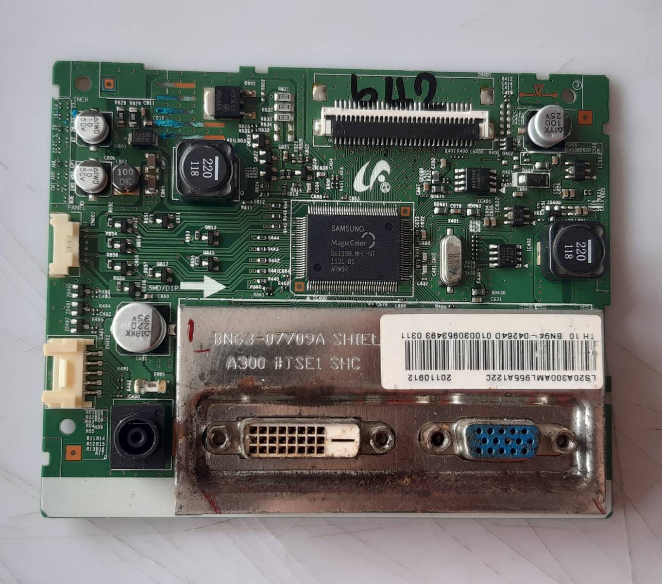 อันที่ 642 จอคอม Samsung LS20A300B ซีสเตร็ม BN41-01592D ดีเทสแล้ว