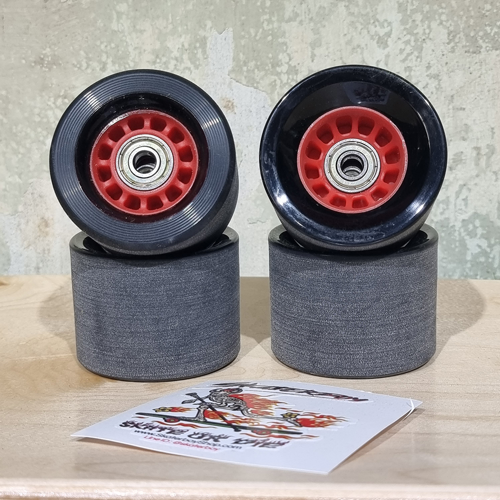 [0317][ลด50%] ล้อสเก็ตบอร์ด 70x50mm 80A ล้อใสมีไฟ RGB ล้อเปิดหน้า แกนพลาสติกน้ำหนักเบา พร้อมแบริ่ง