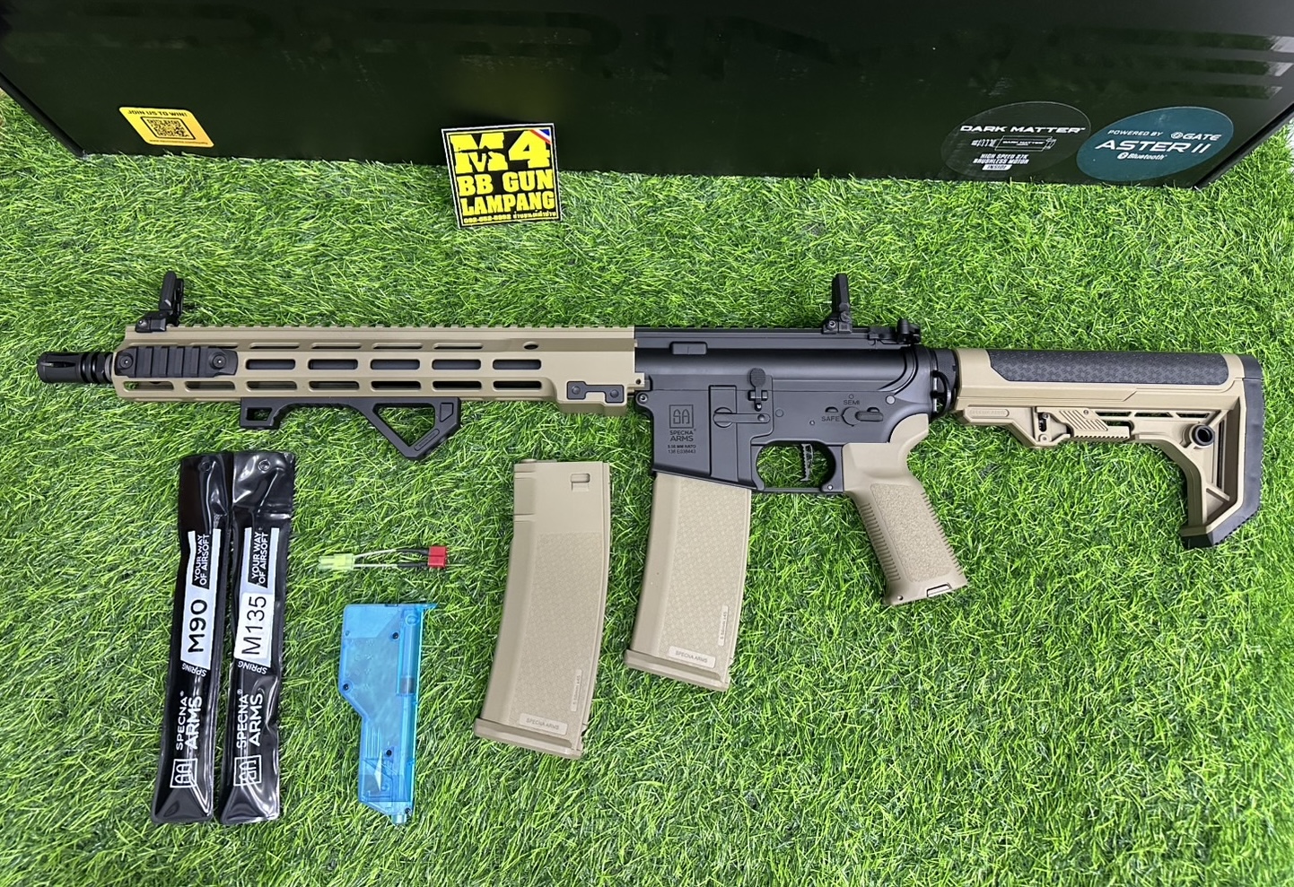 Specna Arms SA-P22 PRIME™ BLDC ASTER Tan : M4 Custom