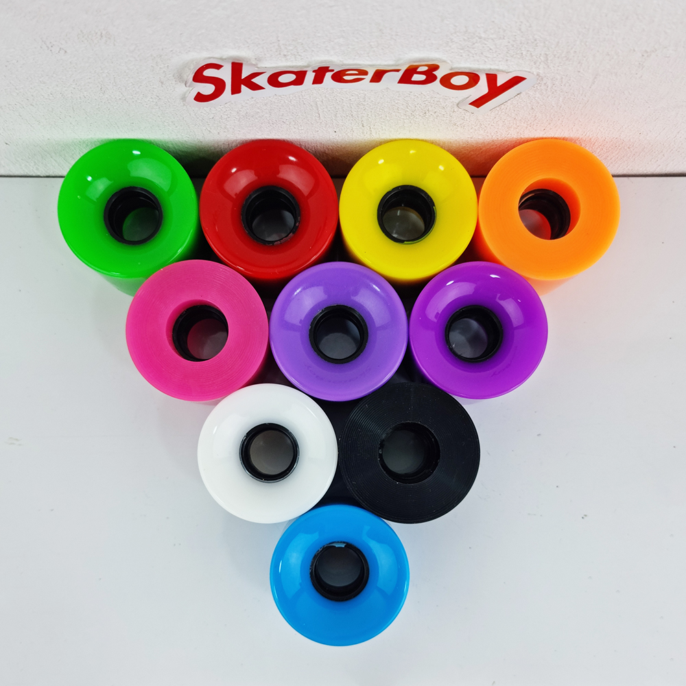 [0316][ลด50%] ล้อสเก็ตบอร์ด ขนาด 60x45mm 78A หลายสี longboard surf skateboard