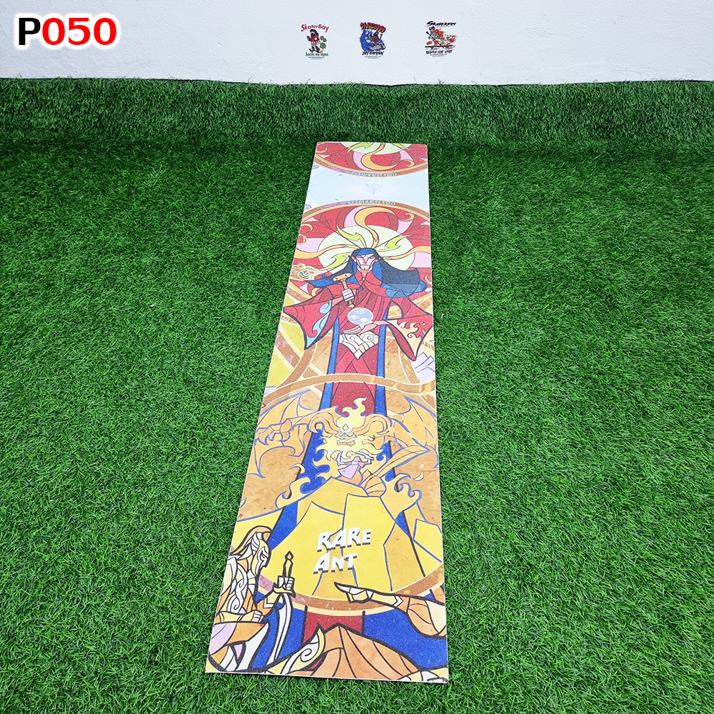 0303 สติ๊กเกอร์ กระดาษทราย 120x26 cm สำหรับ สเก็ตบอร์ด เซิร์ฟสเก็ต ลองบอร์ด Graphic Grip Tape skateboard longboard surf skate