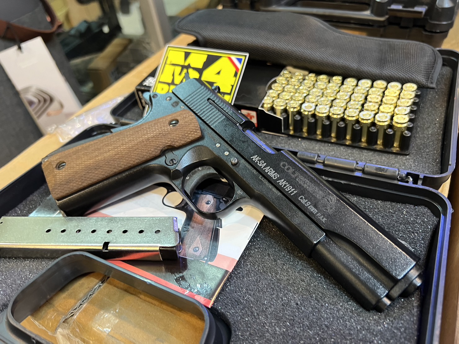 AKSA COLT 1911 ลาย Series 70 สีดำ